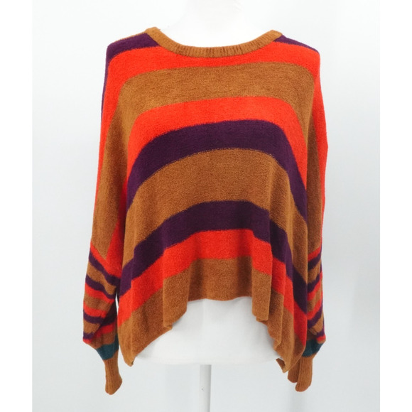 Free People Sweater Womens XS Terracotta All About You Oversized Slouchy Fall - Picture 1 of 14